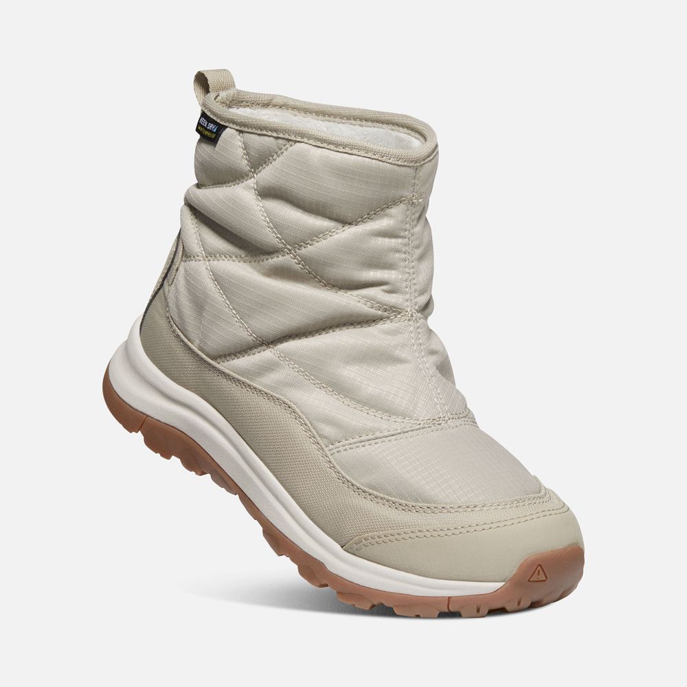 Keen Vinterkängor Dam Silver - Terradora Ii Waterproof Pull On - 628174XFB